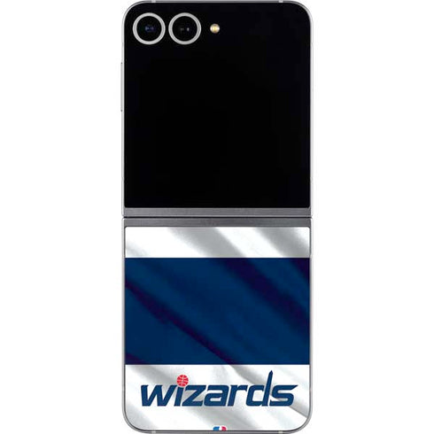 NBA Washington Wizards Home Jersey Galaxy Z Flip6 Skin